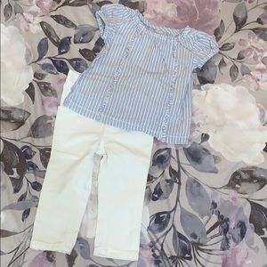 Sweet striped outfit